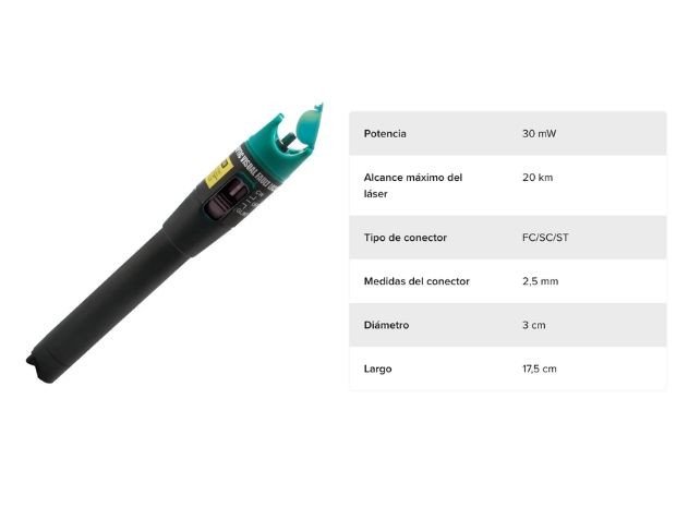 &u+ LOCALIZADOR DE FALLAS 30MW PROSKIT MT-7530